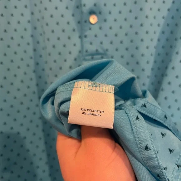 Peter Millar Summer Comfort Sail Boats Golf Polo Shirt Men's Size XL Stretch EUC - Picture 4 of 5